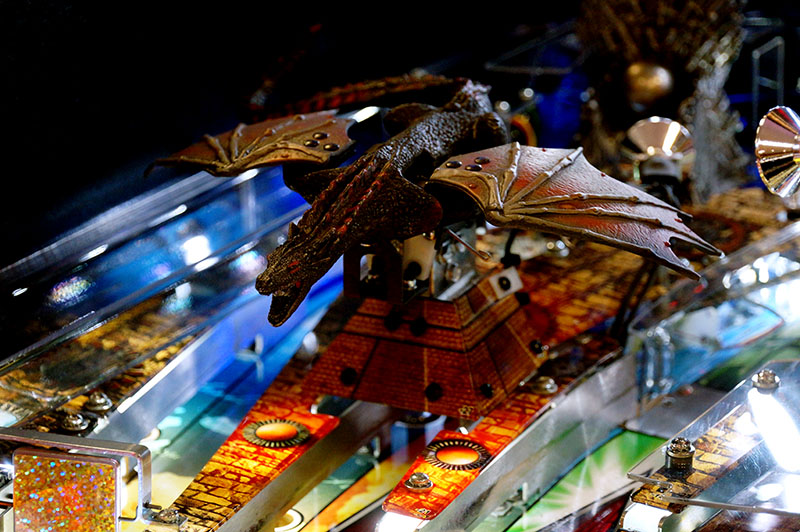 Game of Thrones Pro Pinball Machine - Dragon